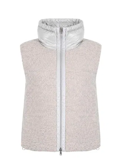 Herno Vest In Neutral