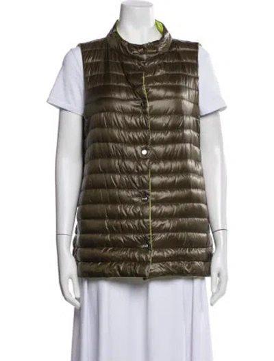 Pre-owned Herno Vest In Multi