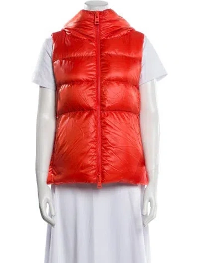 Pre-owned Herno Vest In Orange