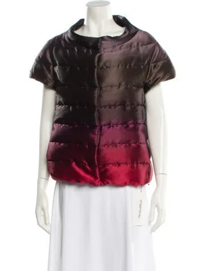 Pre-owned Herno Vest In Red