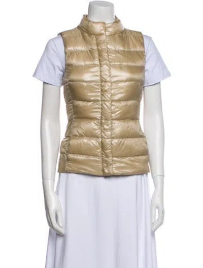 Pre-owned Herno Vest W/ Tags In Neutral