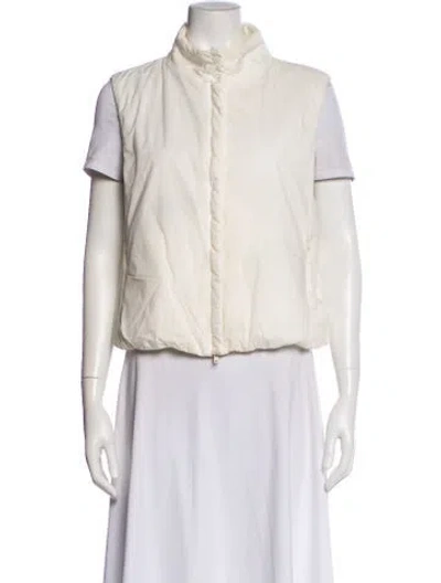 Pre-owned Herno Vest In White