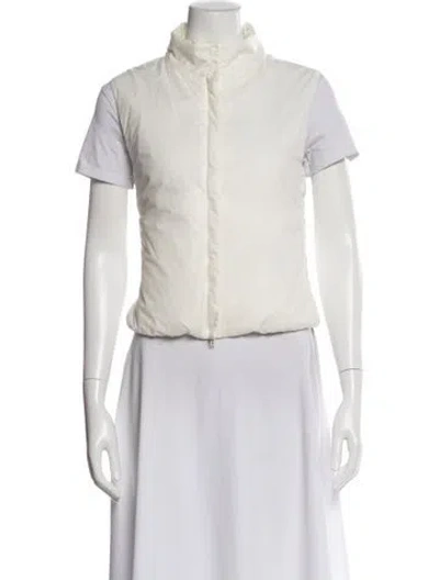 Pre-owned Herno Vest In White