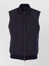 Herno Vest With High Collar And Zip Pockets