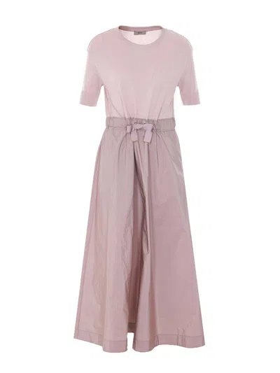 Herno Dress Woman Color Blush Pink