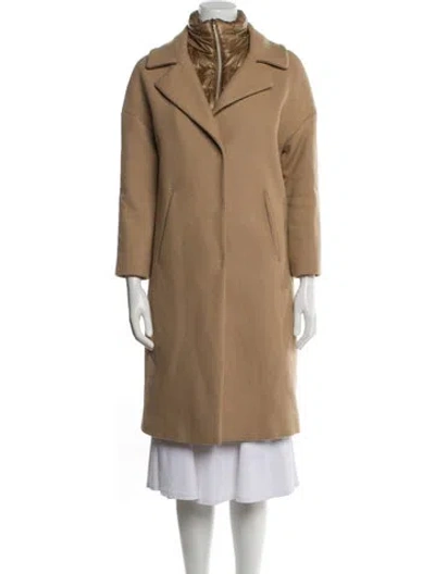 Pre-owned Herno Virgin Wool Coat In Neutral