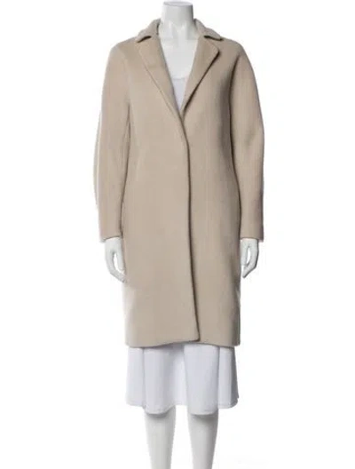 Pre-owned Herno Virgin Wool Coat In Neutrals