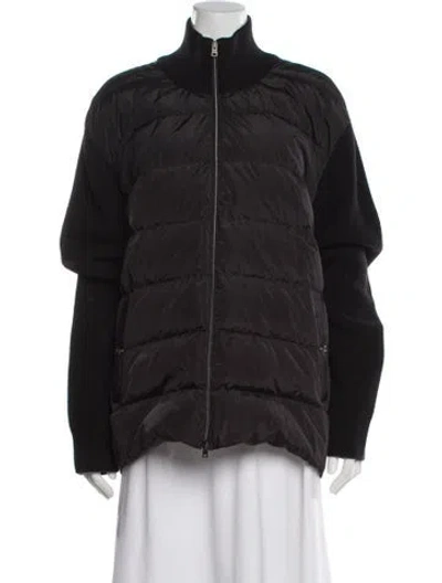 Pre-owned Herno Virgin Wool Jacket In Black