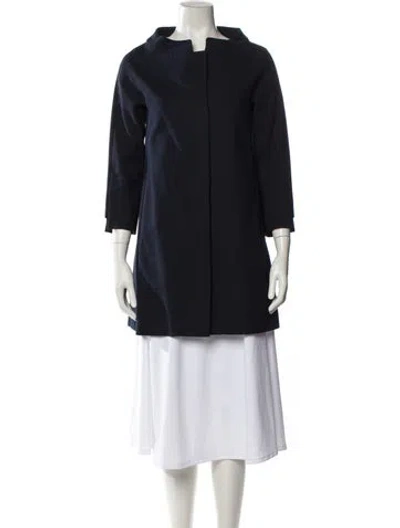 Pre-owned Herno Virgin Wool Jacket In Blue