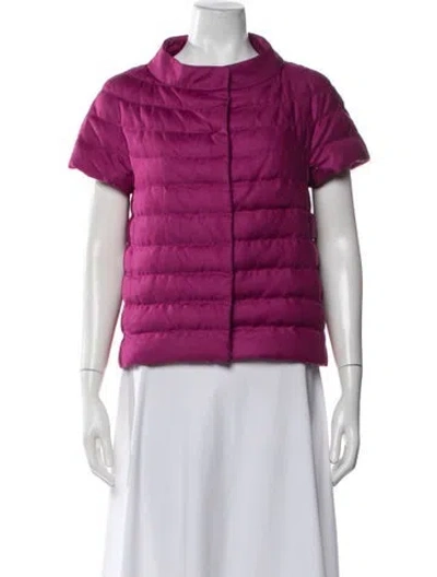 Pre-owned Herno Virgin Wool Jacket In Pink