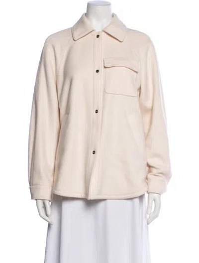 Pre-owned Herno Virgin Wool Jacket W/ Tags In Neutral