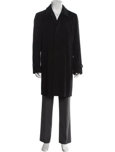 Pre-owned Herno Virgin Wool Overcoat In Gray