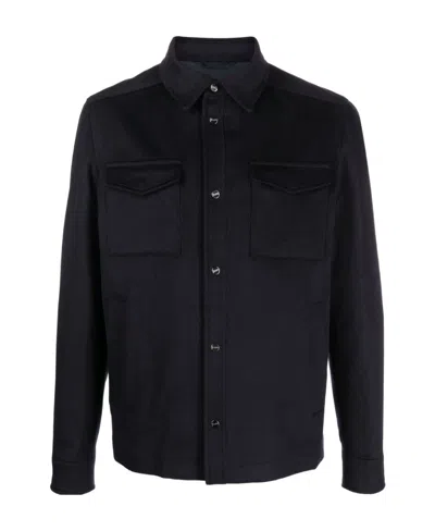HERNO HERNO BUTTONED SHIRT JACKET