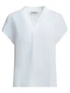 Herno Viscose Blouse In White