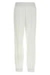 Herno Elastic Waistband Cuffed Hem Side Pockets Trousers