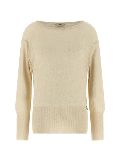 Herno Viscose Polyamide Polyester Jersey In Neutral