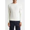 Herno Waffle Stitch Merino Wool Sweater In White