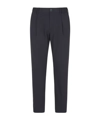 Herno Waistband Loop Casual Pants In Black