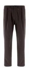 Herno Trousers In Warm Tech In Grey