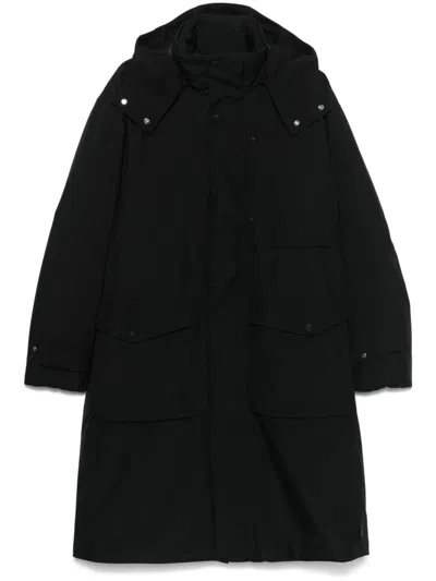 Herno Water-resistant Coat In Black  