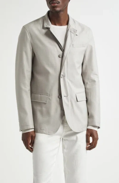 HERNO HERNO WATER RESISTANT COTTON & CASHMERE BLEND JACKET