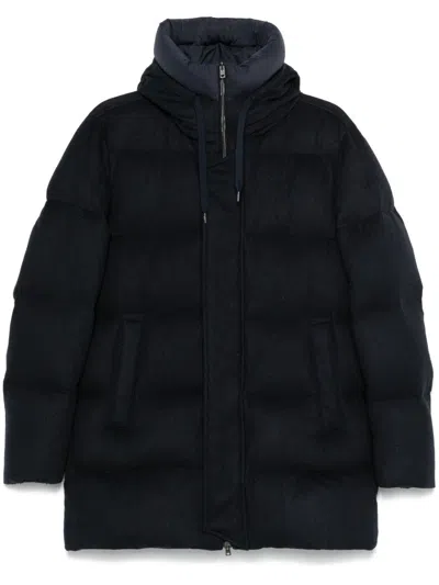 Herno Waterproof Bomber In Blue