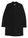 Herno Waterproof Coat In Black