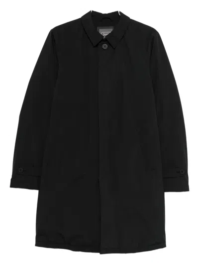 Herno Waterproof Coat In Black