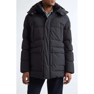 Herno Waterproof Down Parka In 9300 Black
