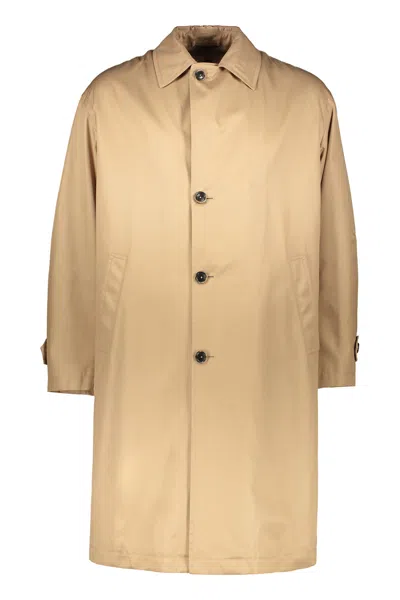 Herno Waterproof In Cotton Gabardine In Neutral