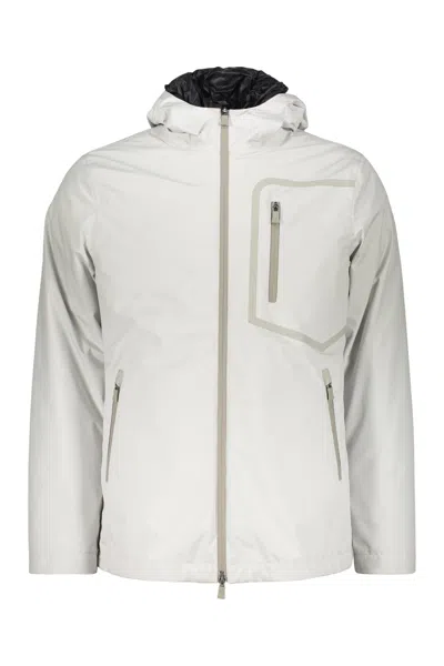 Herno Waterproof Jacket With Hood In Black