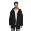 Herno Waterproof Long Jacket In Black