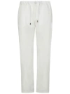 HERNO WATERPROOFED STRETCH COTTON TROUSERS