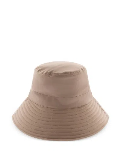 Herno Water-repellent Bucket Hat In Neutral