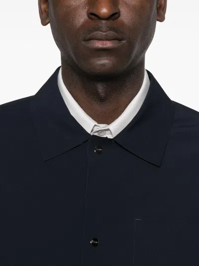 Herno Water-repellent Polyamide Jacket In Blue