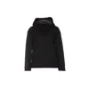 Herno Water-repellent Polyester Shell Jacket In Black