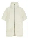 Herno Short-sleeved Casual Jacket In Neutral