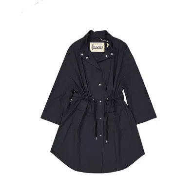 HERNO WEIGHT TRENCH WOMEN'S COAT