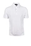 Herno White Polyamide Elastane Technical Fabric Polo In White
