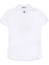 Herno Ever Cotton Interlock／new Popeline／monogram ポロシャツ In White