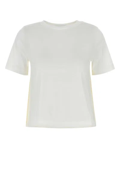 HERNO WHITE COTTON T-SHIRT