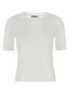 Herno Cotton T-shirt With Round Neck And Short Sleeves In White