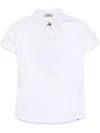 Herno Ever Cotton Interlock／new Popeline／monogram ポロシャツ In White