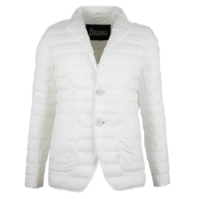 Herno White Polyamide Jacket In Multi