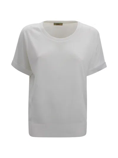 Herno White Short-sleeve T-shirt