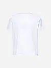Herno T-shirt In Superfine Cotton Stretch And Light Scuba In White