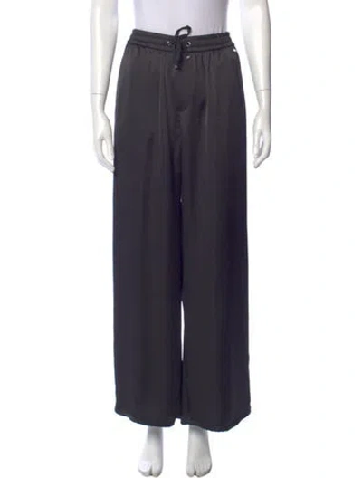 Pre-owned Herno Wide Leg Pants In Blue