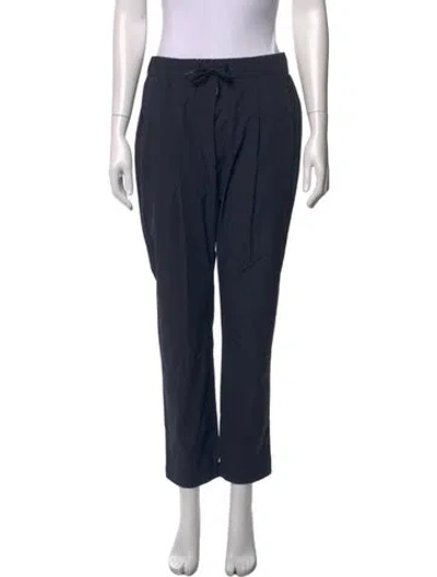 Pre-owned Herno Wide Leg Pants In Blue