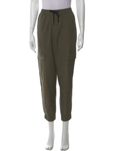 Pre-owned Herno Wide Leg Pants In Green