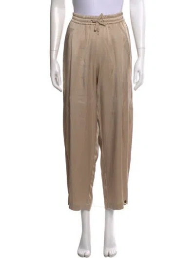 Pre-owned Herno Wide Leg Pants In Neutral